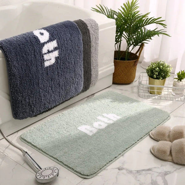 Fluffy Anti-slip Absorbent Bath Mat