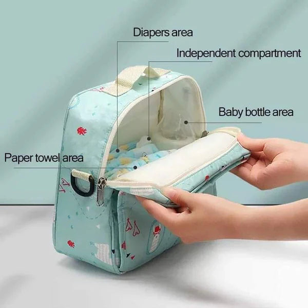Multifunctional Fashion diaper / baby shoulder bag/handbag