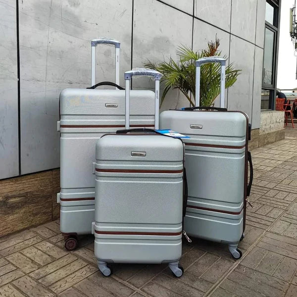 3 in 1 luxurious fiber suitcase