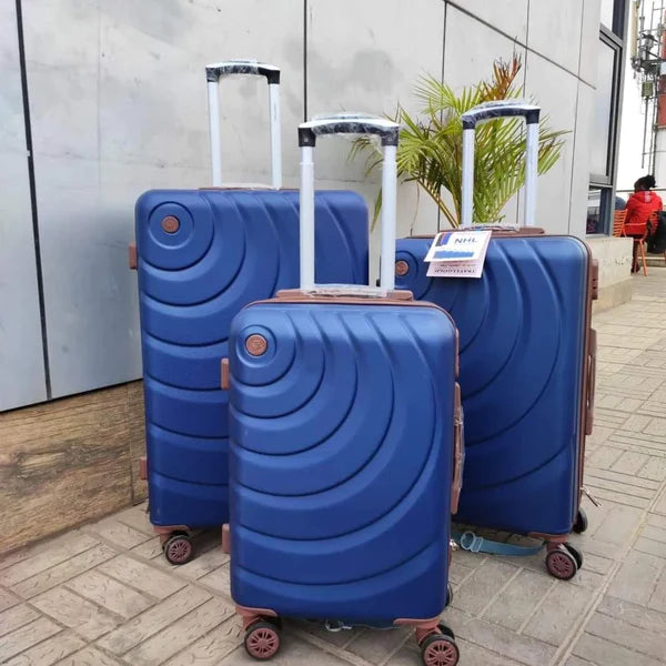 3 in1 Luxurious Fibre Suitcase set