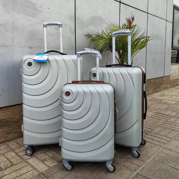 3 in1 Luxurious Fibre Suitcase set