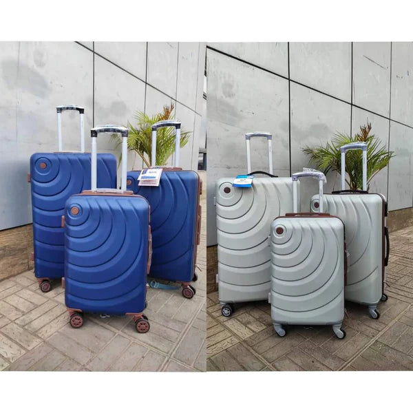3 in1 Luxurious Fibre Suitcase set