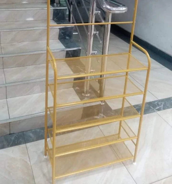 3 in1 four tier shoe storage rack/hanger