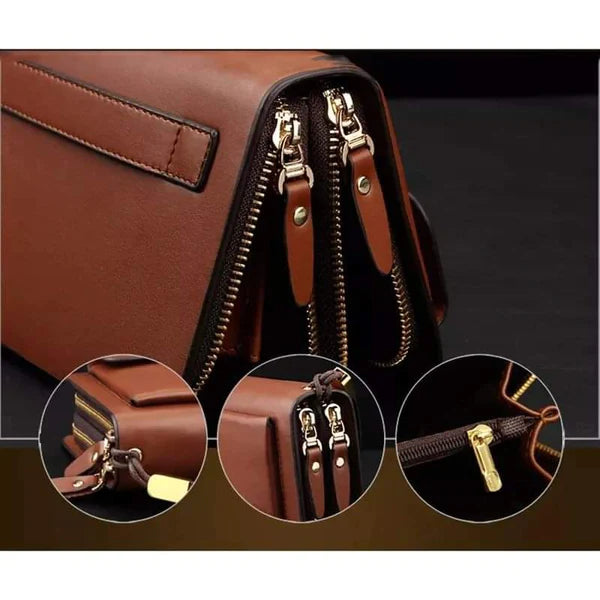 Business model clutch bag