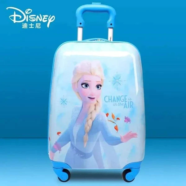 Cartoon themed kids trolley bags