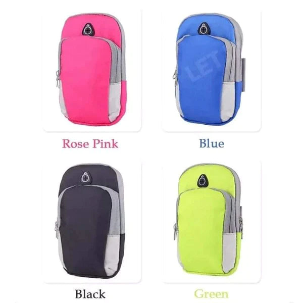 Sports running armband bag
