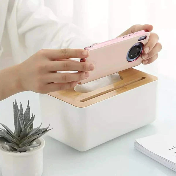 Assorted serviette box holder