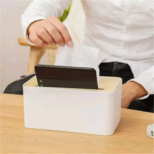 Assorted serviette box holder