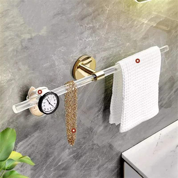 High quality acrylic towel bar
