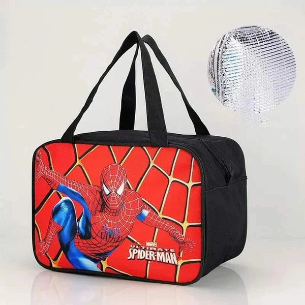 Insulated Cartoon Themed Lunch Bags