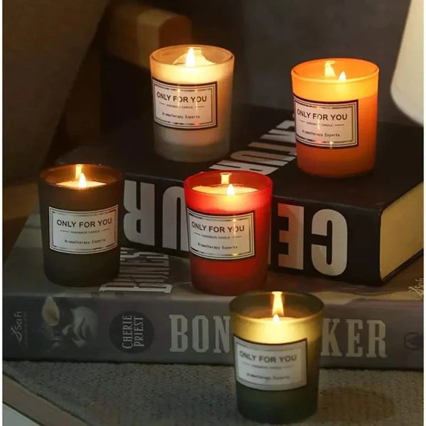 Glass Romantic Scented Candles Homelux Kenya