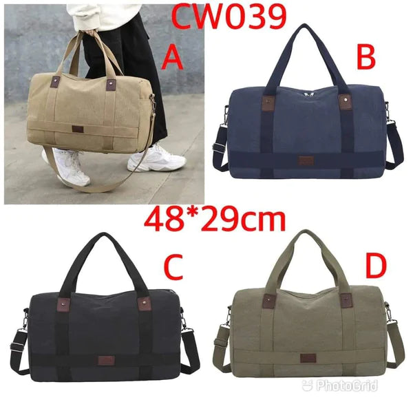 Large Capacity Canvas Travelling Bag