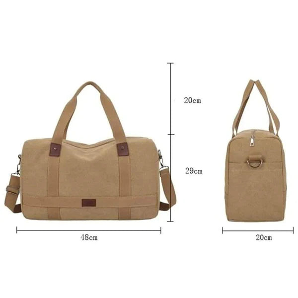 Large Capacity Canvas Travelling Bag
