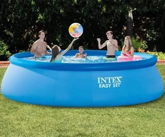 Inflatable Family Kids Swimming Pool Free Pump