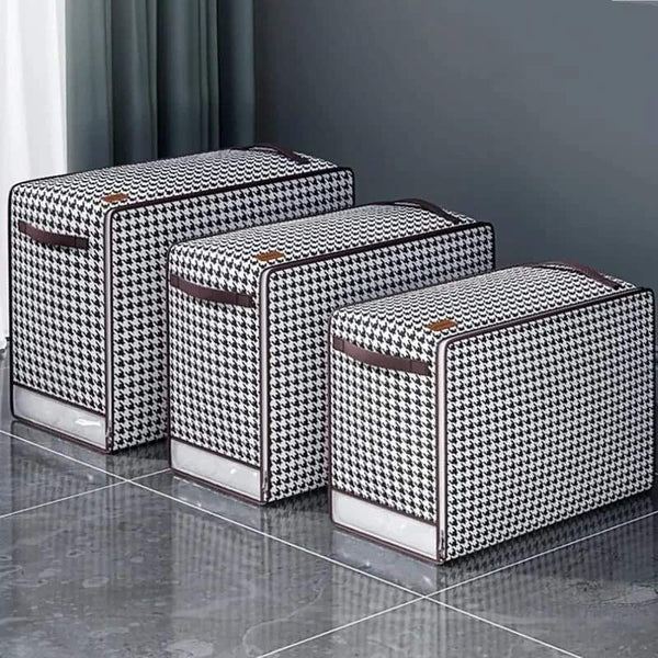 3pcs Waterproof Quilt Duvet/Closet Organizer