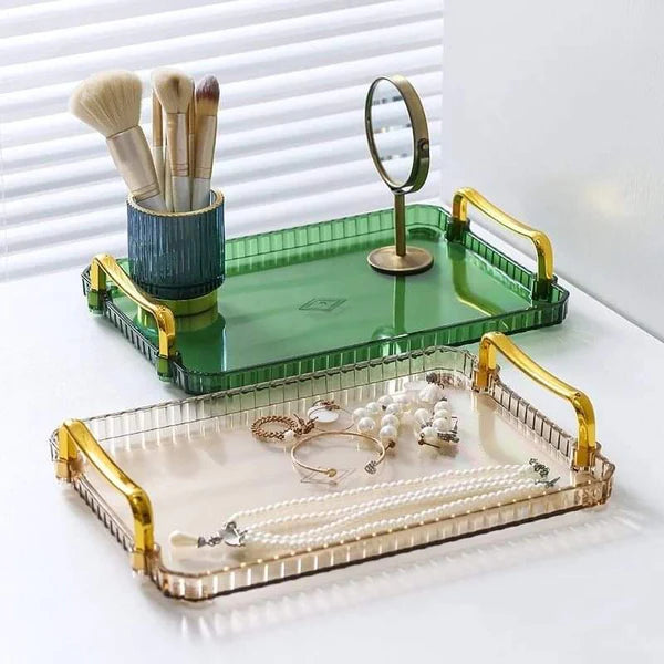 Acrylic Nordic square multipurpose trays