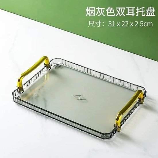 Acrylic Nordic square multipurpose trays
