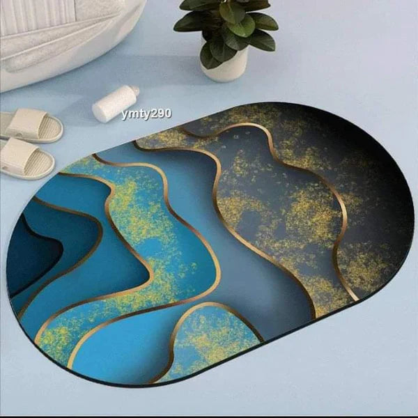 Big size Oval 48*78cm Bathroom/ Door mats – Homelux Kenya