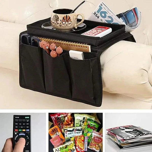 Sofa arm organiser