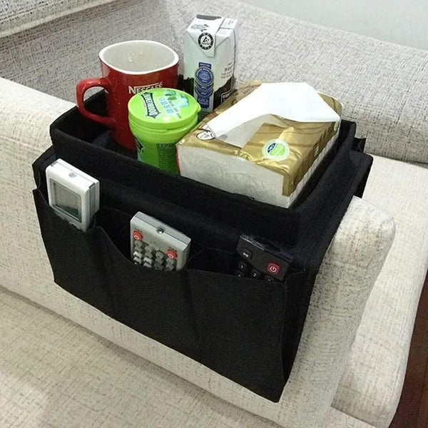 Sofa arm organiser