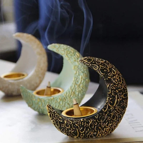 Moon Crescent incense burner