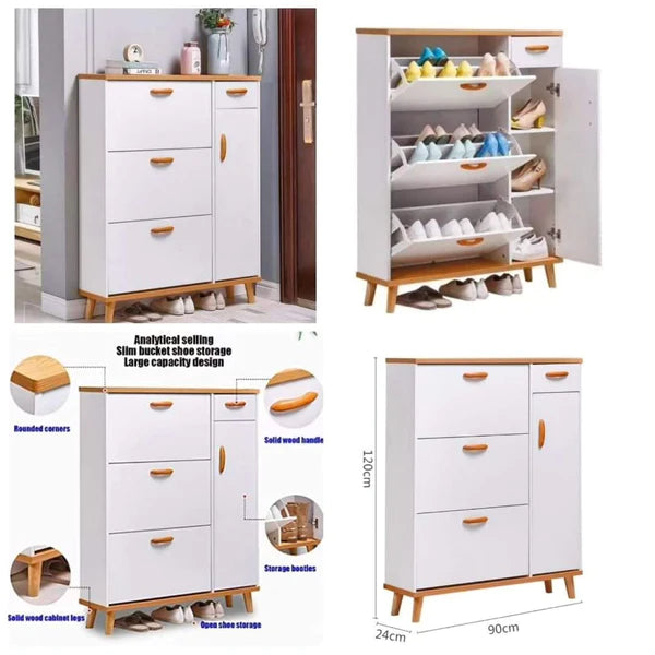Bucket Flip Shoe Cabinet
