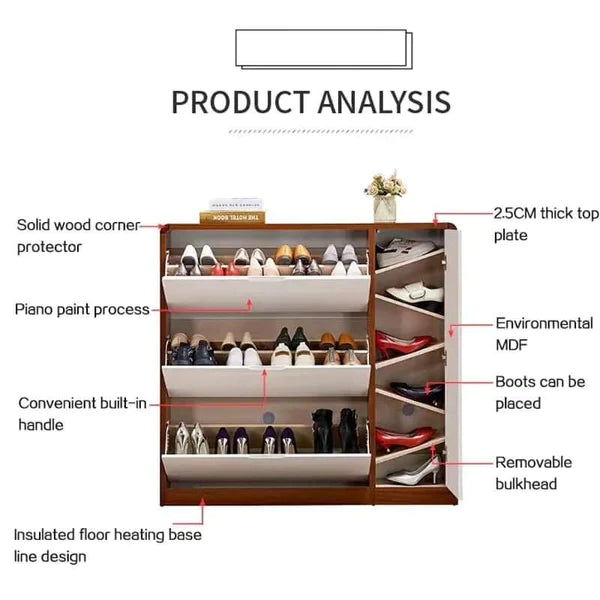 Bucket Flip Shoe Cabinet
