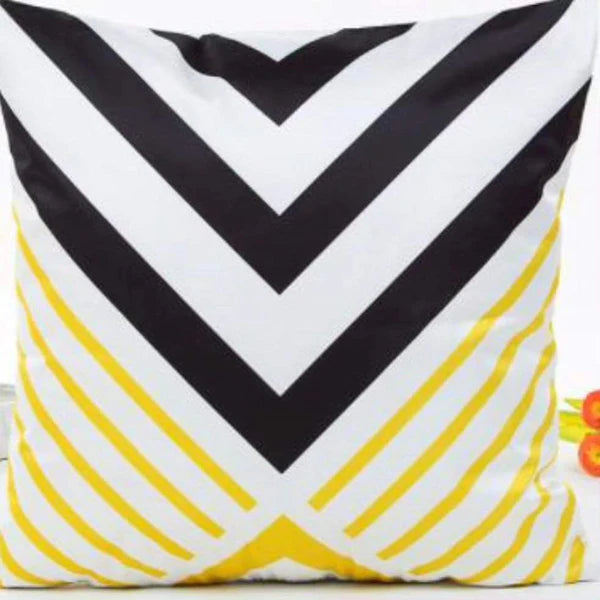 Assorted throw pillow cases