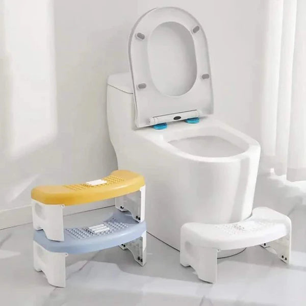 Foldable Foot Rest with Rollers