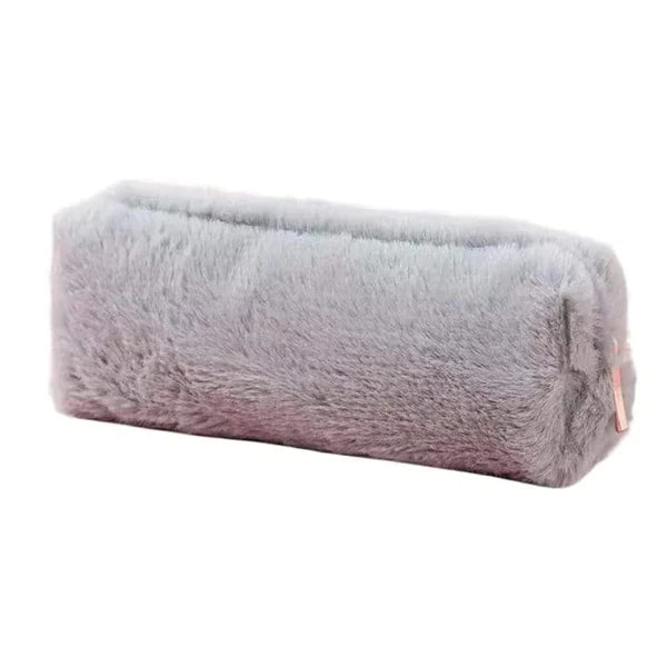Plush pencil pouch pen bag