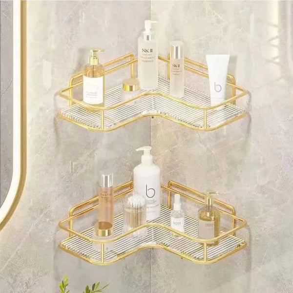 Acrylic toilet bathroom triangle rack