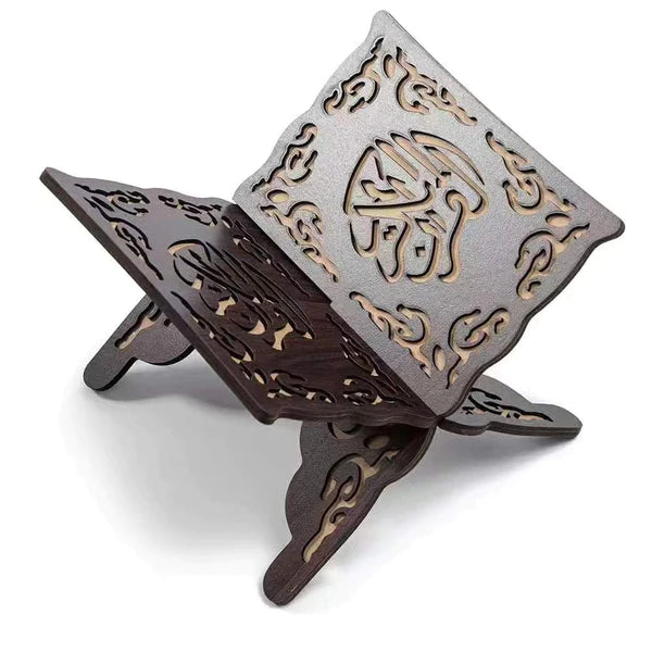 Quran display wooden rack