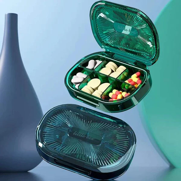 6Grid Pill organizer case