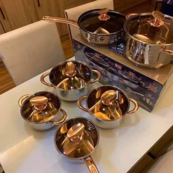 Stainless steel cookware set Homelux Kenya
