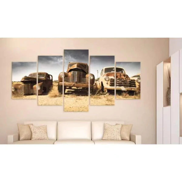 5pcs/set high definition framed wall hanging
