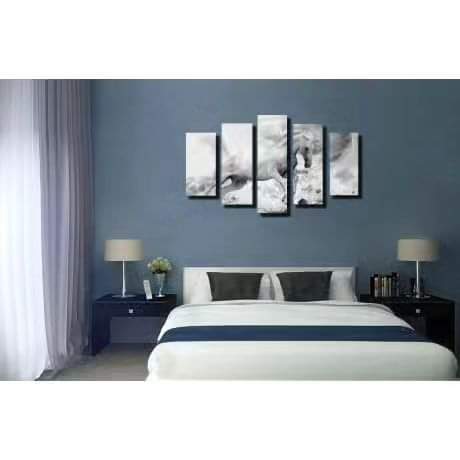5pcs/set high definition framed wall hanging