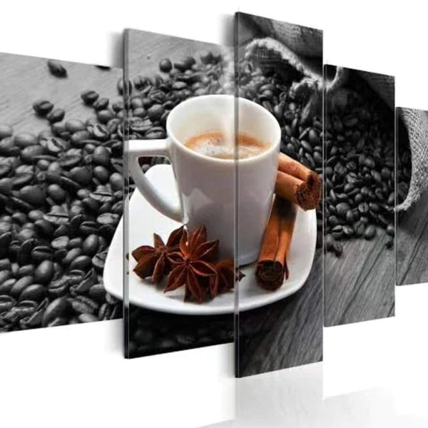 5pcs/set high definition framed wall hanging