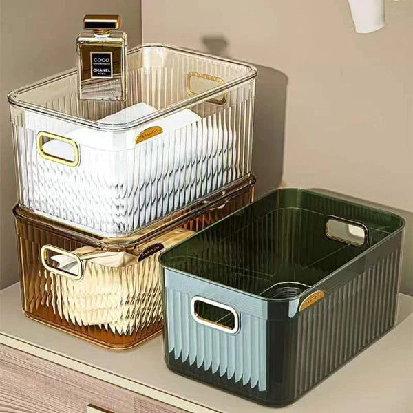 Luxury Transparent Household Storage Box