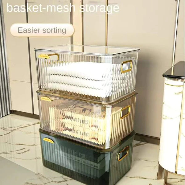Luxury Transparent Household Storage Box