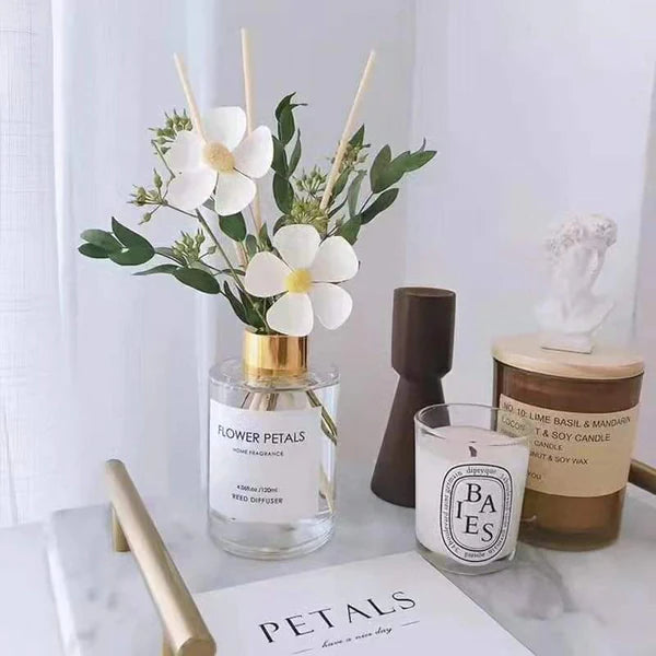 1pcs 120ml Flower Petals Reed Diffuser