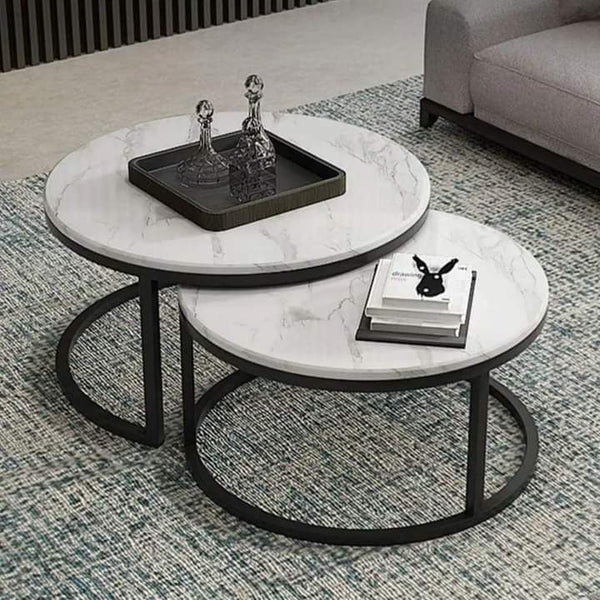 Pure Marble Nesting Tables Homelux Kenya