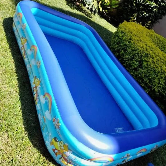 Inflatable Portable Swimming Pool Play Center, Family Full Size 3.05m