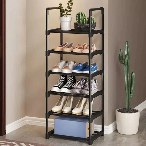 Premium quality 6 tier shoe rack