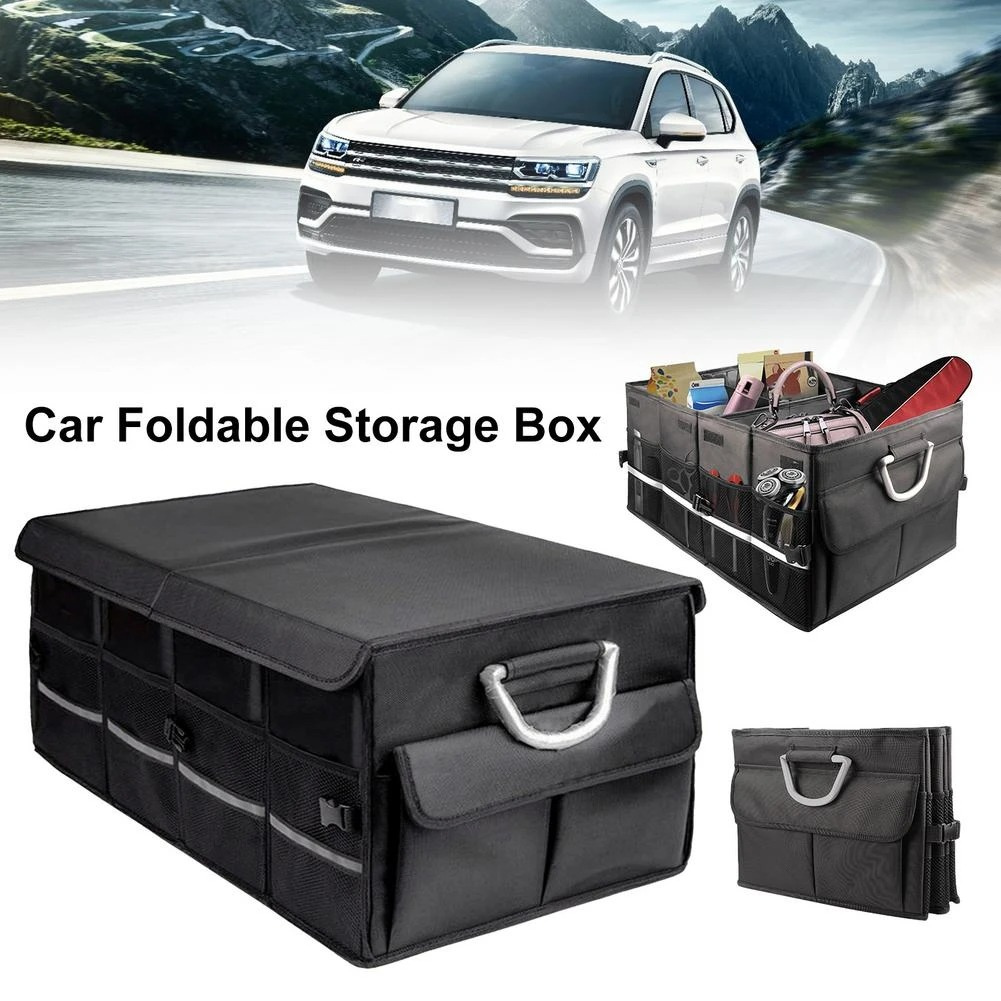 Large capacity car boot organizer with compartments – Homelux Kenya