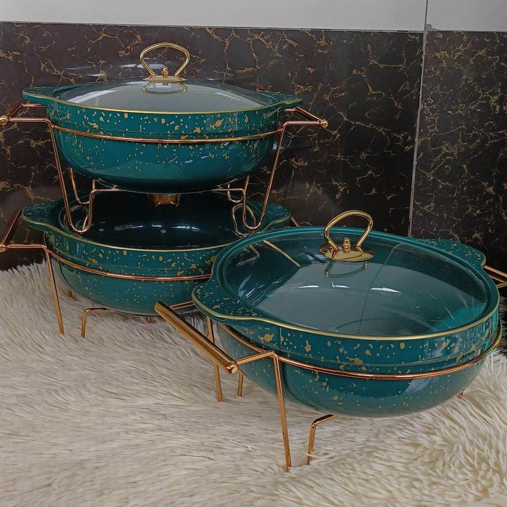 3 set Ceramic food warmers Homelux Kenya