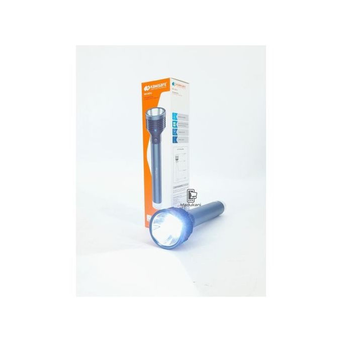 Kamisafe Rechargeable Aluminum Alloy Flashlight Heavy Duty Torch