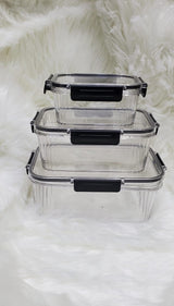 Transparent Airtight Pantry Boxes