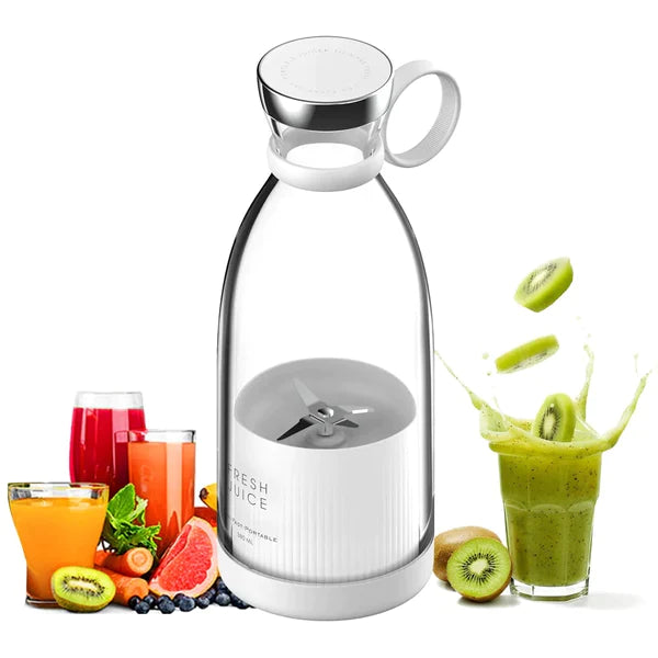 Rechargeable portable blender