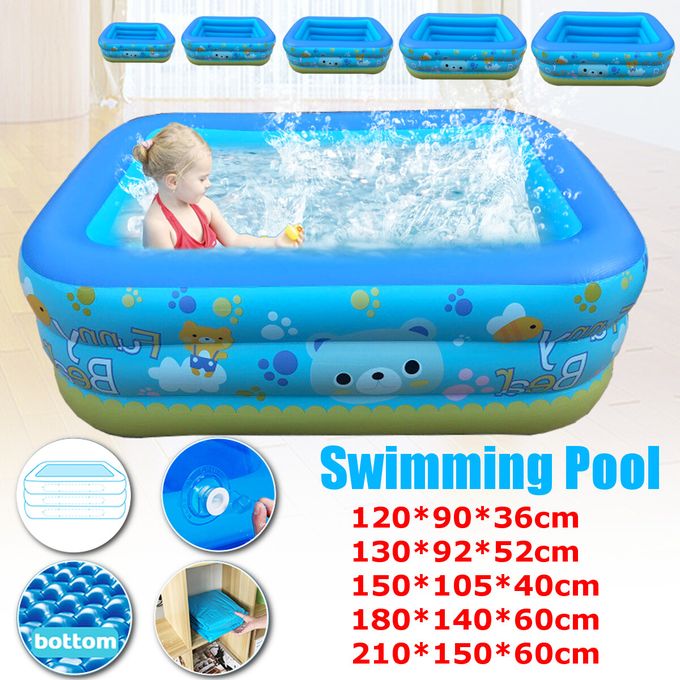Inflatable Swimming Pool For Baby Kid Adult Paddling Pool