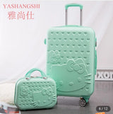 2 in 1 Suitcase Bag Trolley Travel Bag